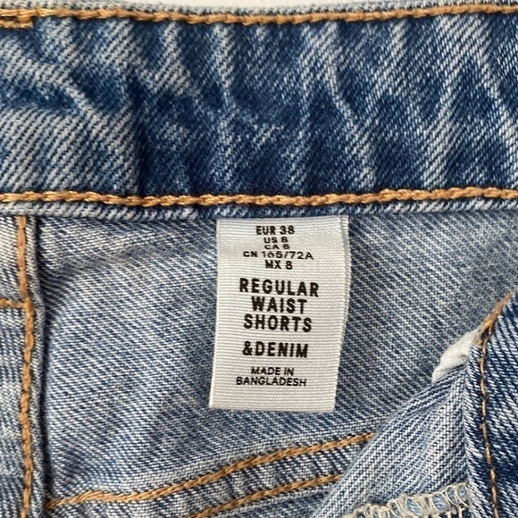 🚨CLEARANCE A1123-15 Jean Shorts - Picture 3 of 3